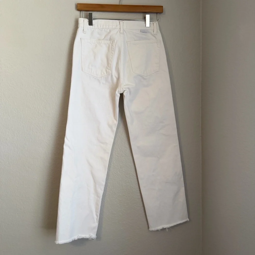 Boyish Kirby High Rise Straight Leg Denim Jeans in Vertigo Wash, Size 25